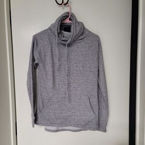 ~ womens 32 degree heat grey turtleneck pullover sweatshirt